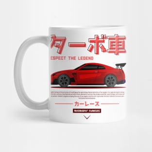 Red JDM GTR R35 Legend Mug